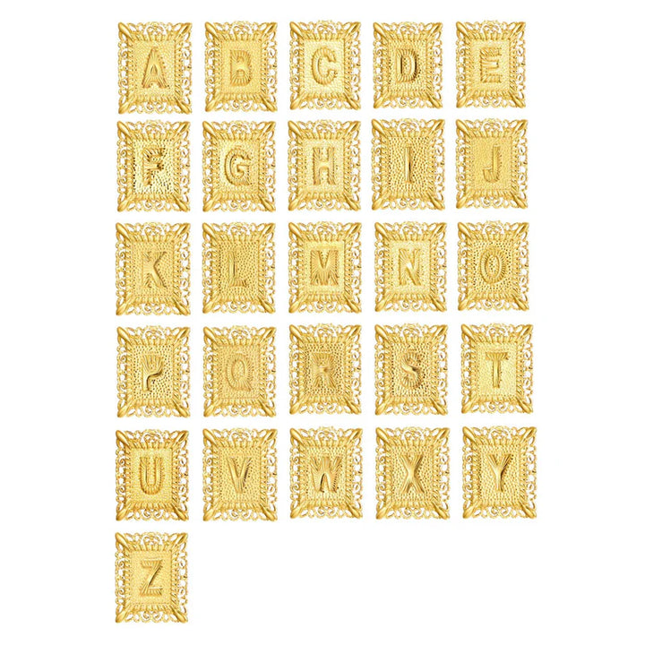 Colar Inicial Cruzado | Ouro