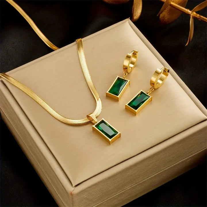 Conjunto de joias Iselotte Verdain | Ouro
