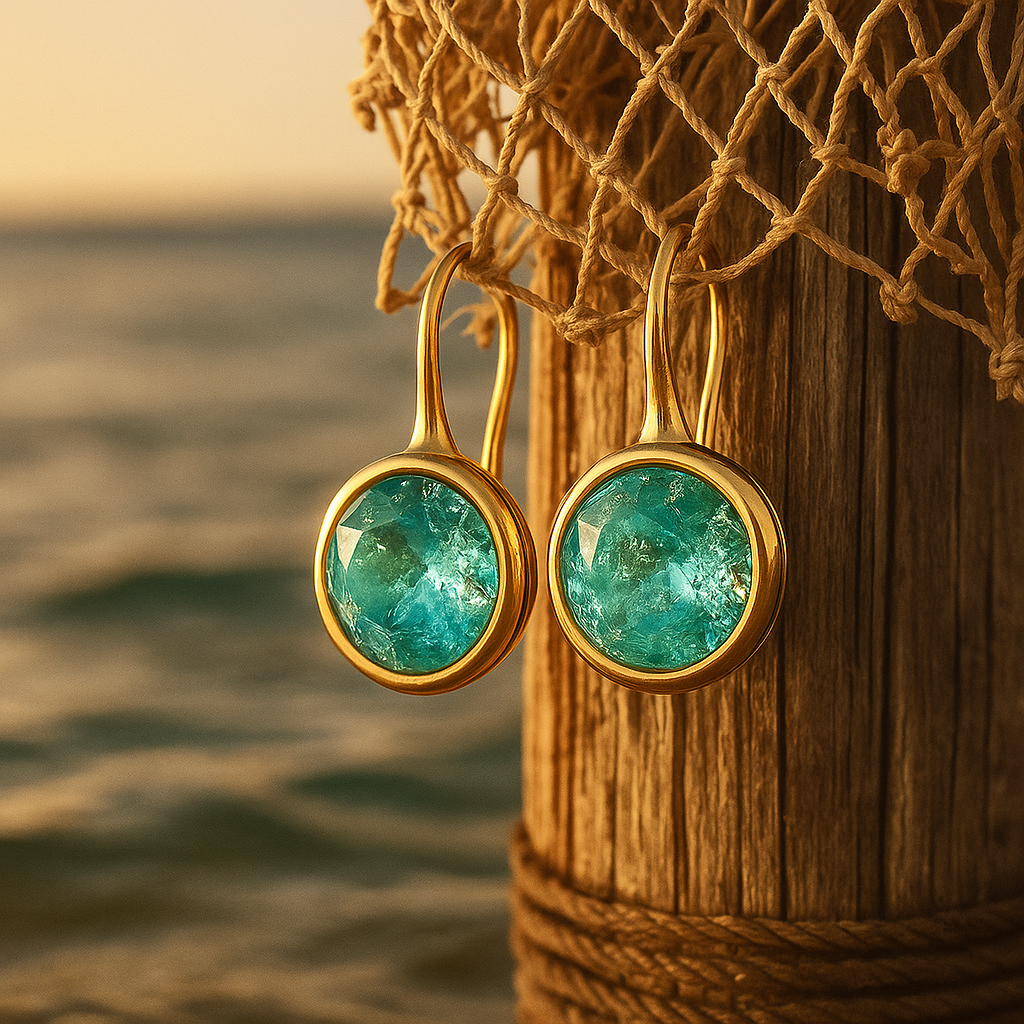 Teresa - Brincos Sea drops