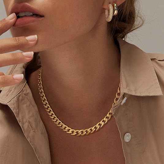 Colar Chunky Cuban Link