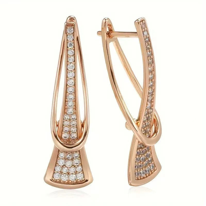 Brincos de luxo acessíveis para dames irregulares