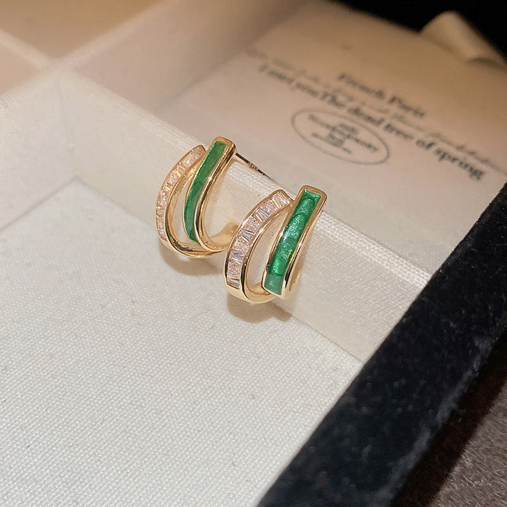 Brincos Chloé Folha | Ouro
