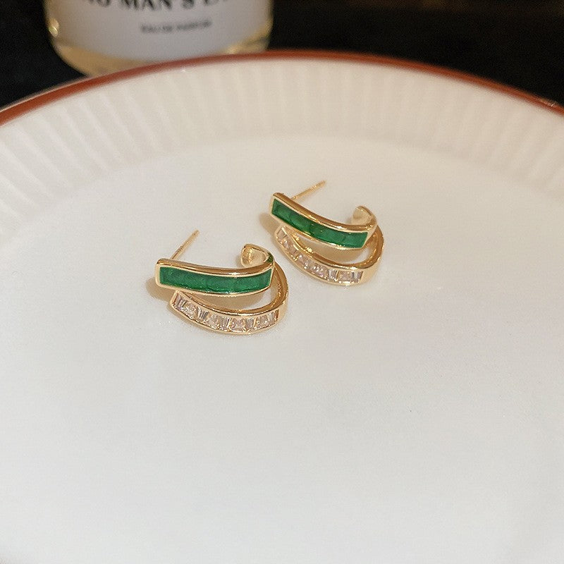 Brincos Chloé Folha | Ouro
