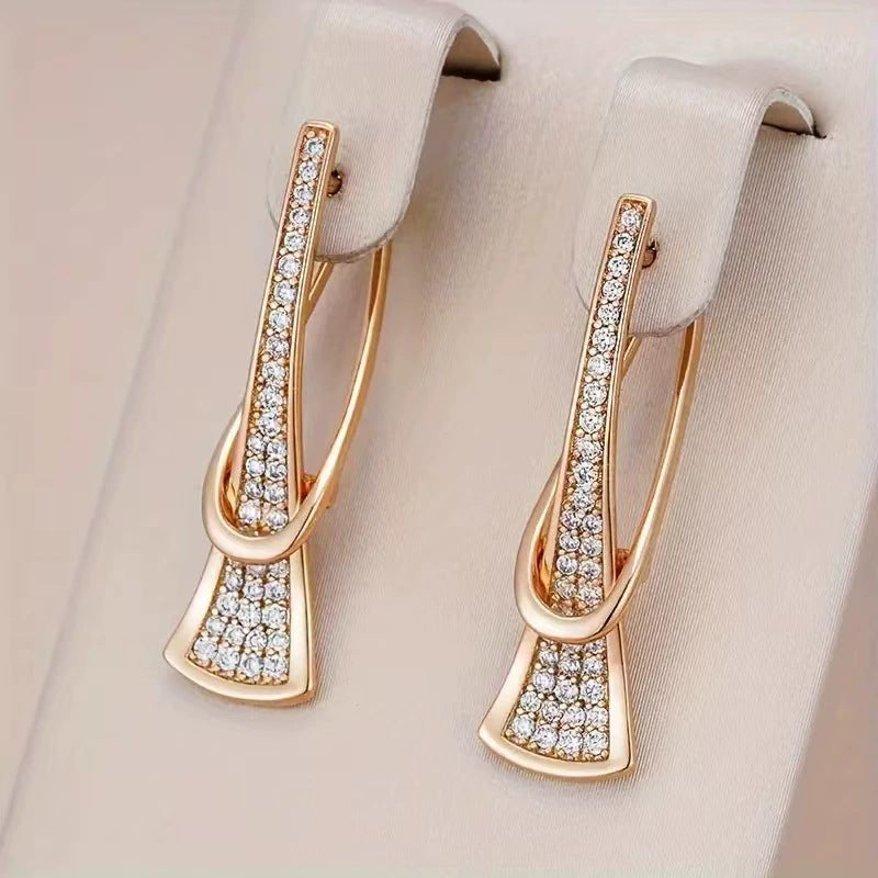 Brincos de luxo acessíveis para dames irregulares