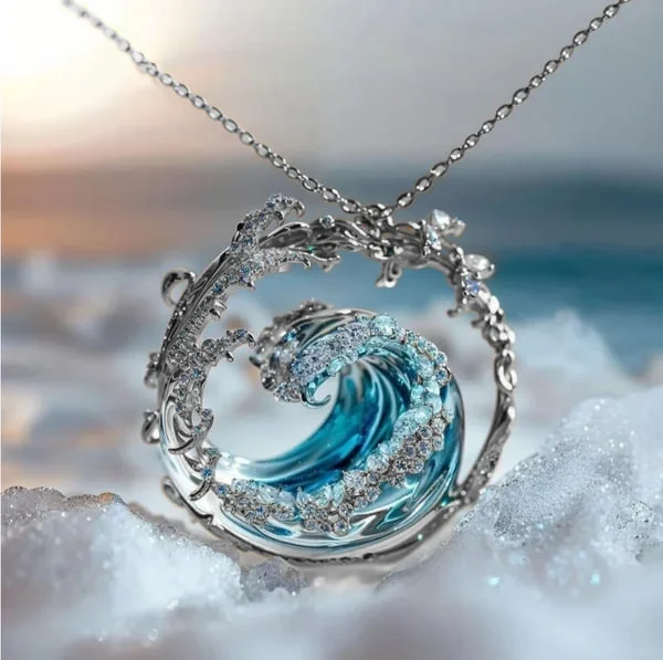 Ondas do Oceano | Feito à Mão